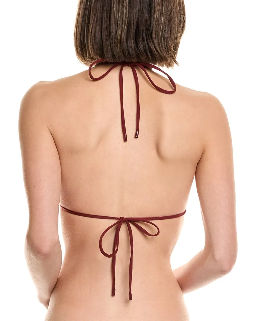 A.L.C Devin Triangle Bikini Top