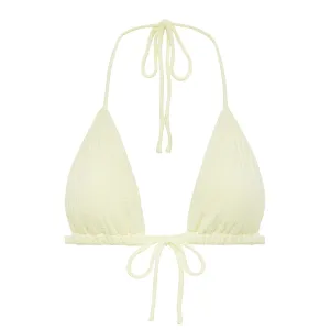 Buttercream Rib Emma Bikini Top
