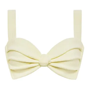 Buttercream Rib Hayden Bikini Top