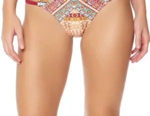 Day Tripper Ruffle Hipster Bikini Bottom In Pink