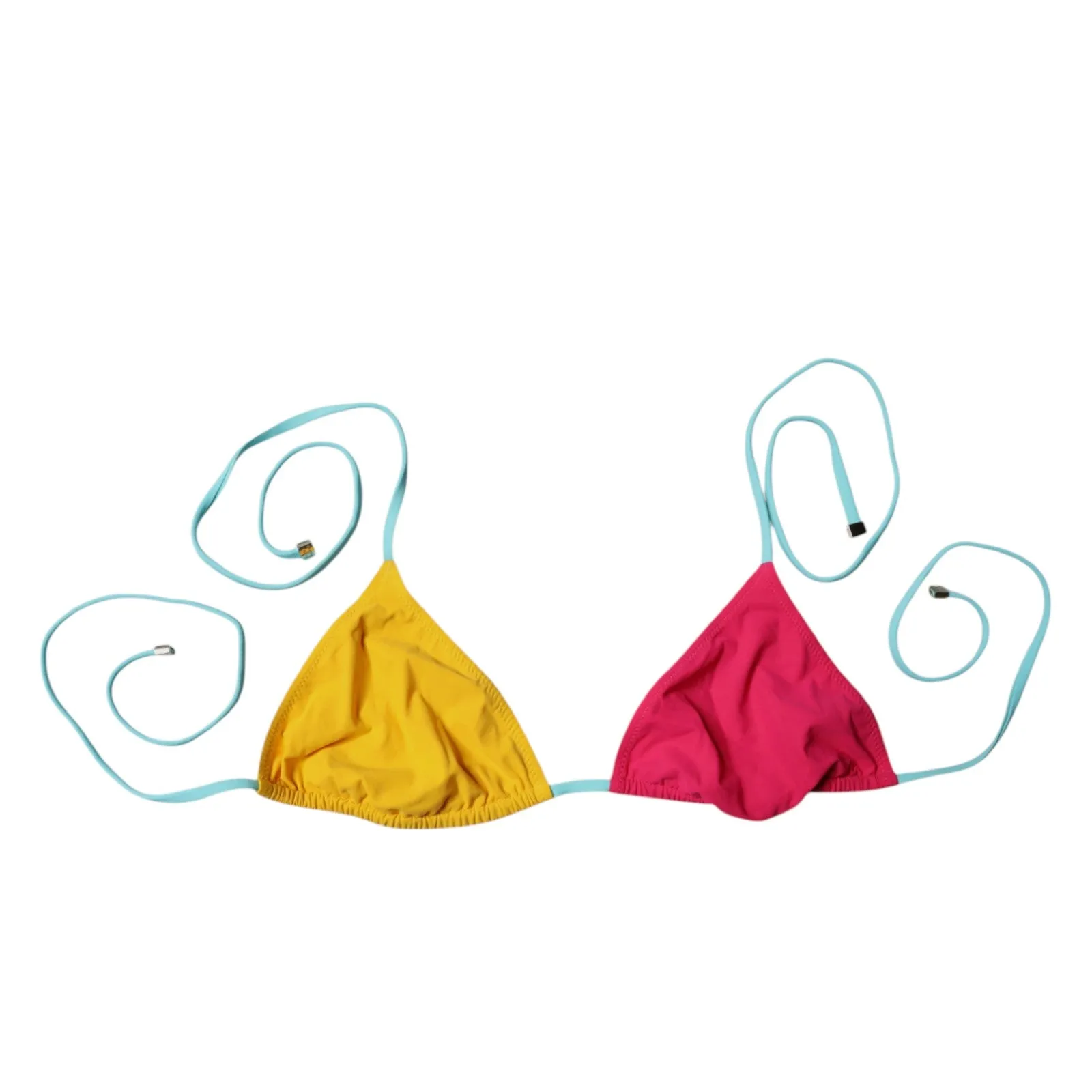 Dolce & Gabbana multi Halter Beachwear Bikini Top Women's Swimwear