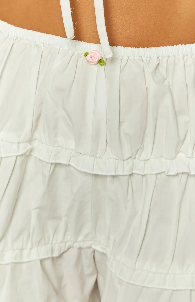 Eddie White Shorts
