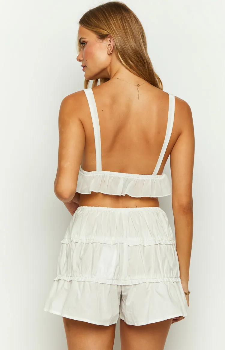 Eddie White Shorts