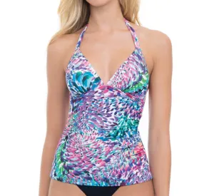 Halter Tankini Top In Pro Canary Islands - US 8 (M)