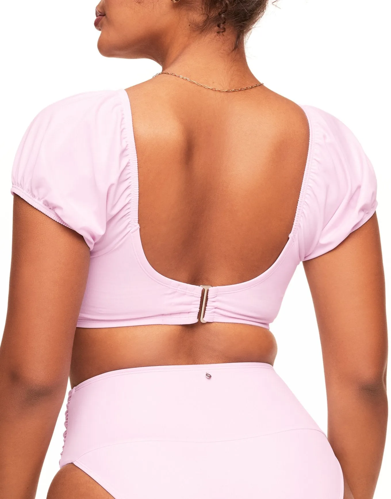 Hattie Women's Plus-Size Swimwear Bikini Top