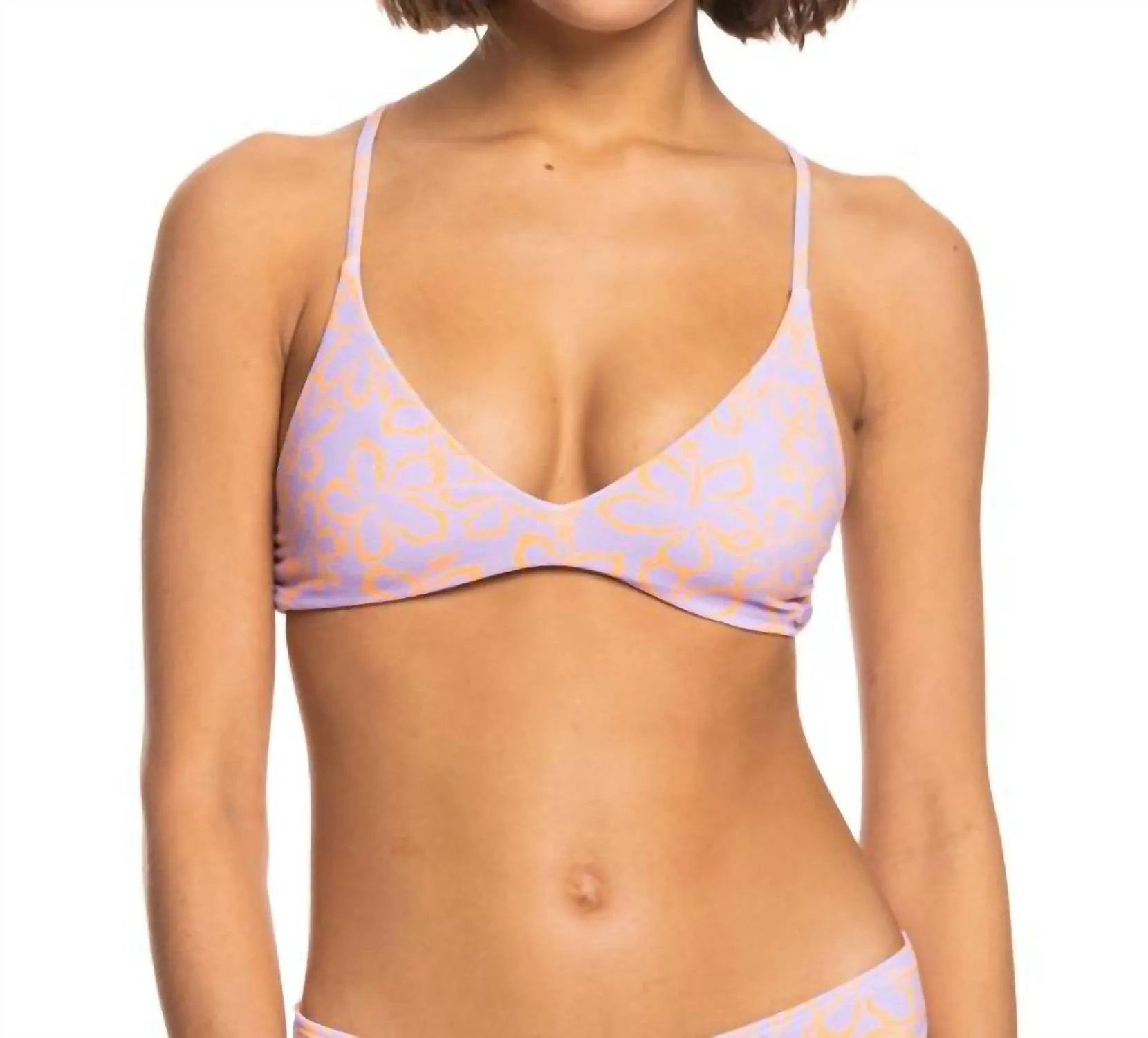 Hawaiian Heat Athletic Triangle Top In Orange