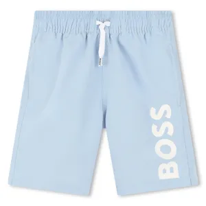 Hugo Boss Pale Blue Swim Shorts