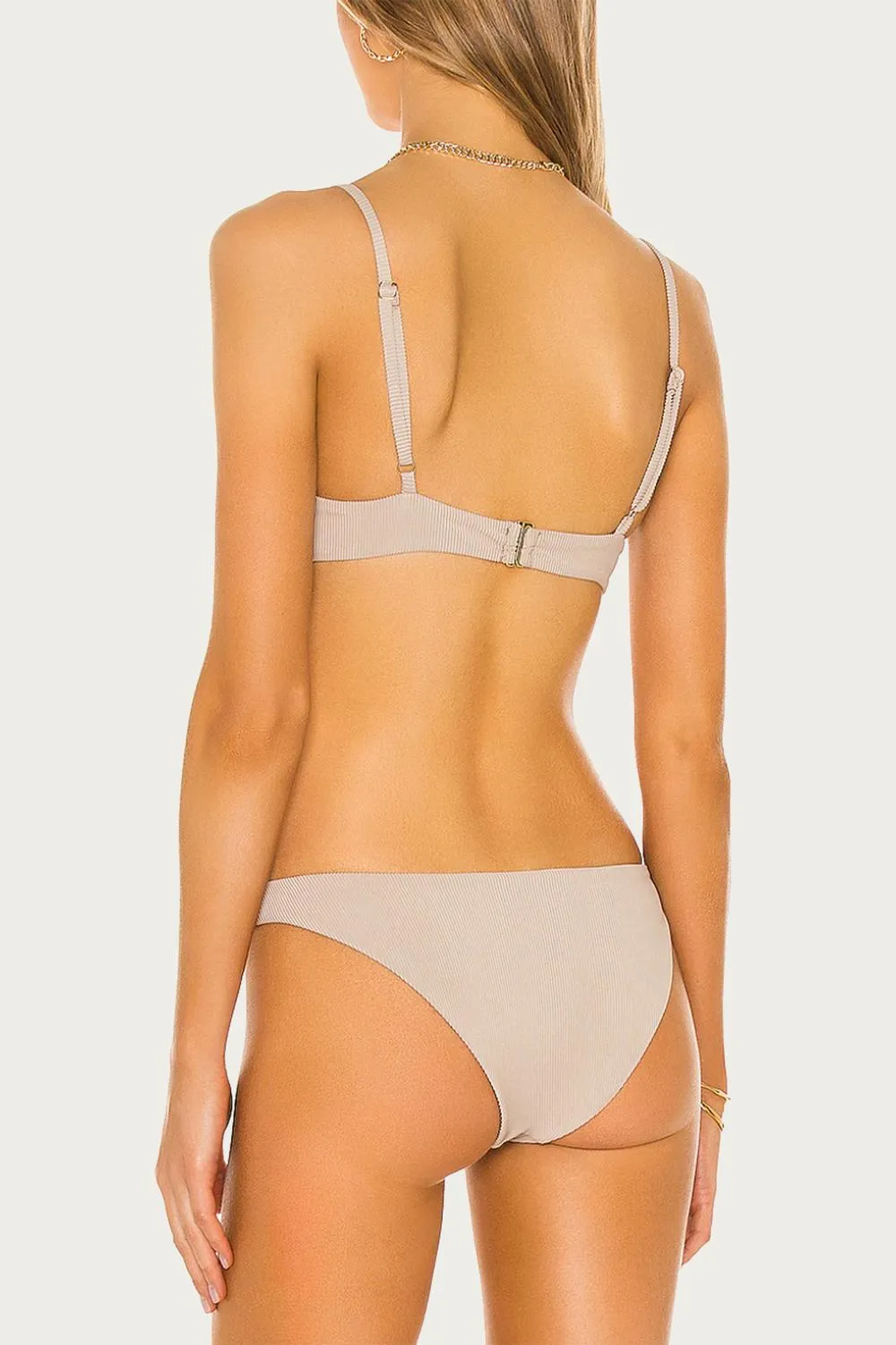 Island Bikini Bottom In Tan