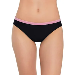 Juniors Womens Contrast Trim Hipster Swim Bottom Separates