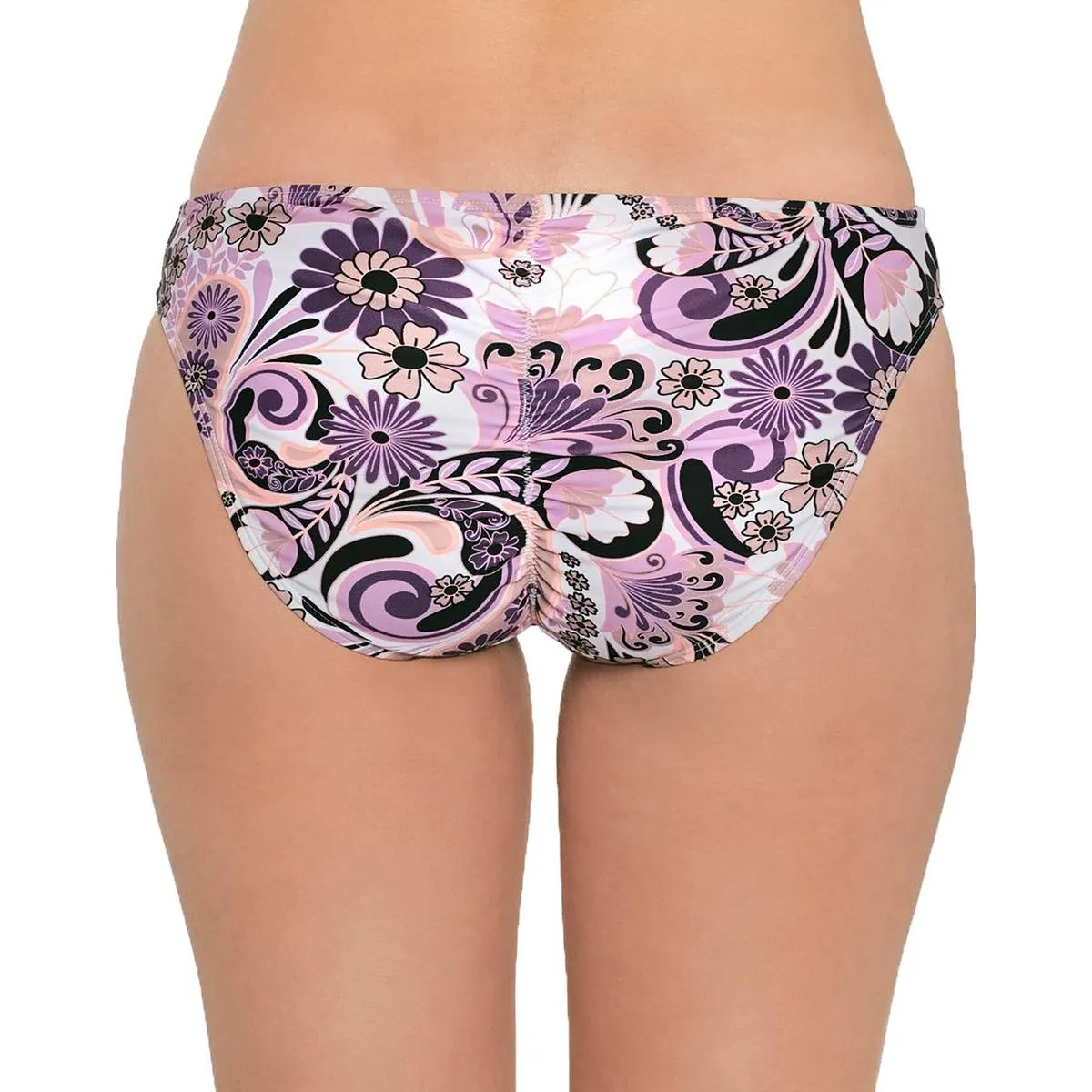Juniors Womens Floral Print Hipster Swim Bottom Separates