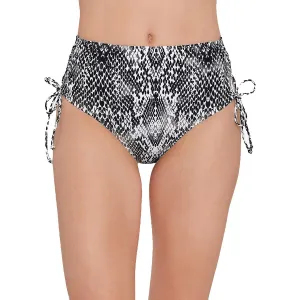 Juniors Womens Side Tie High Waist Swim Bottom Separates
