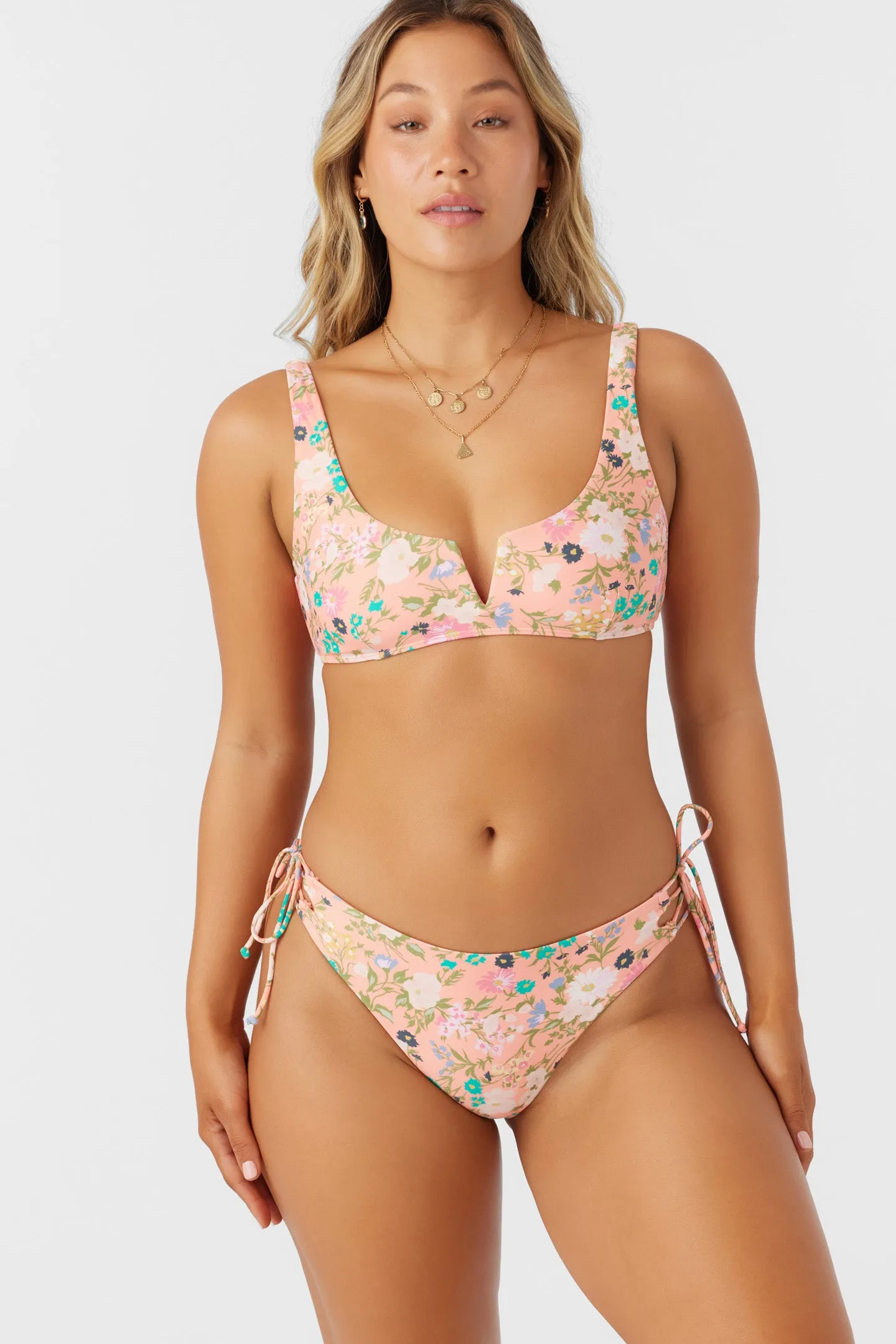 KELLY FLORAL POPOYO BRALETTE TOP