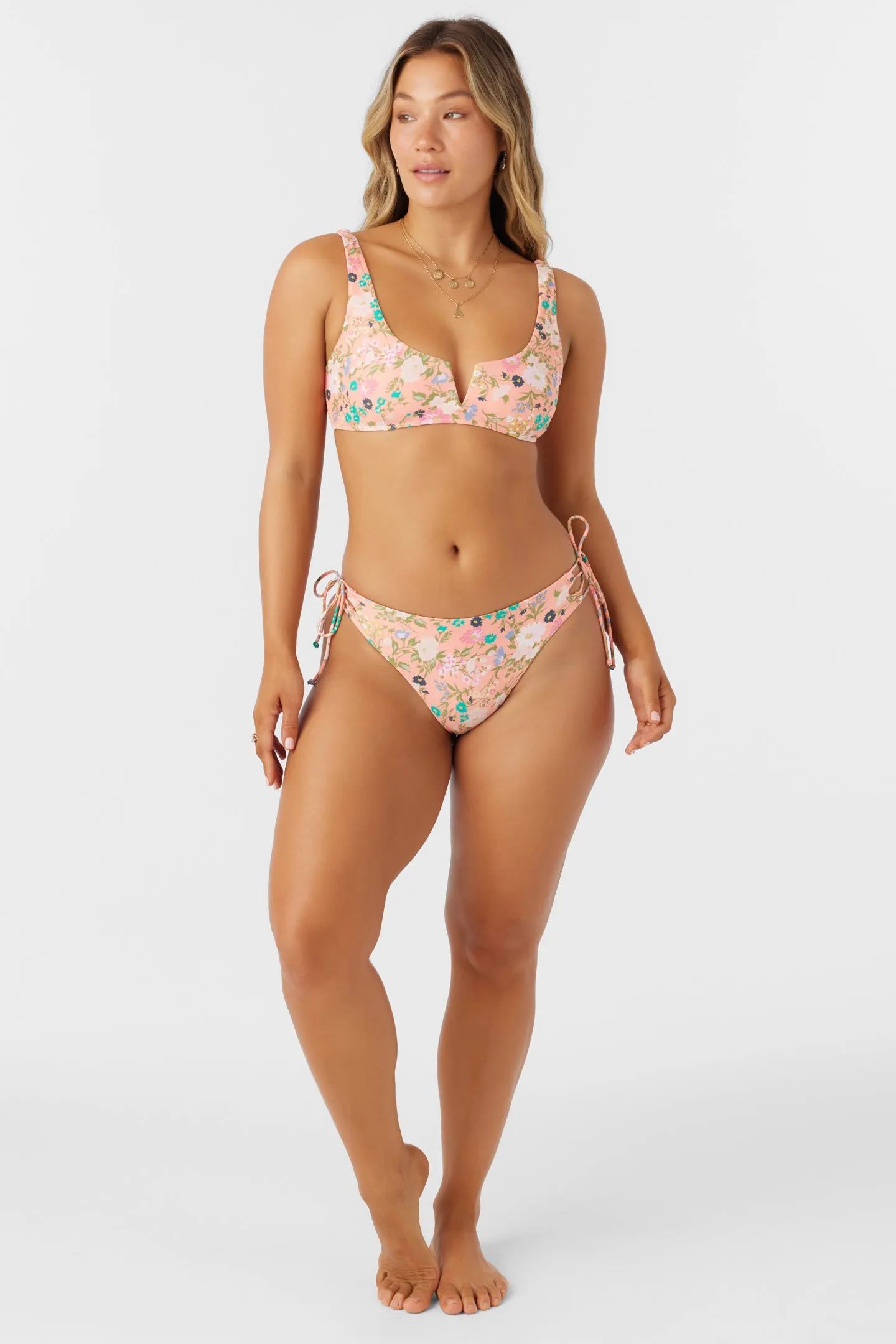 KELLY FLORAL POPOYO BRALETTE TOP
