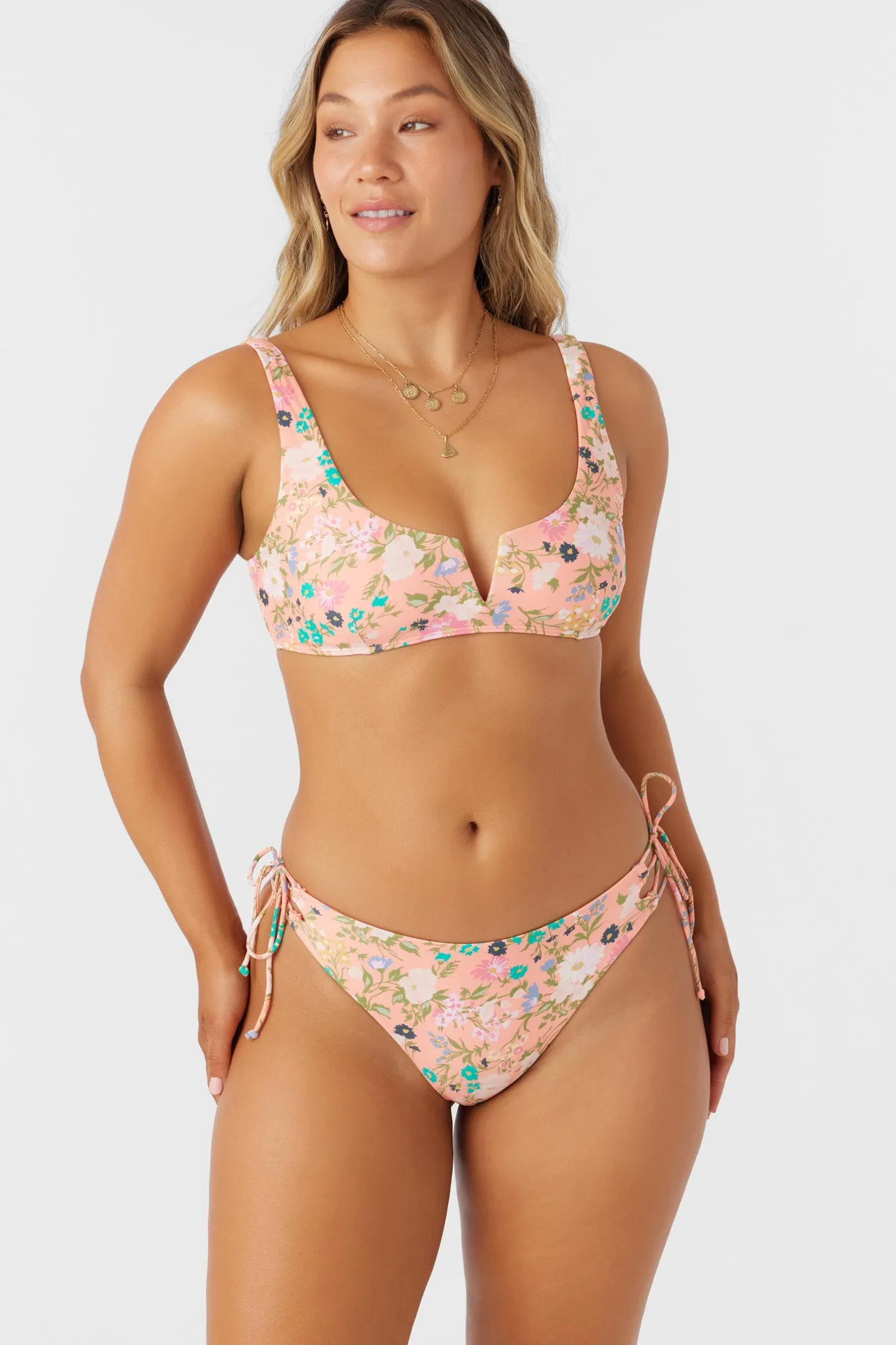 KELLY FLORAL POPOYO BRALETTE TOP