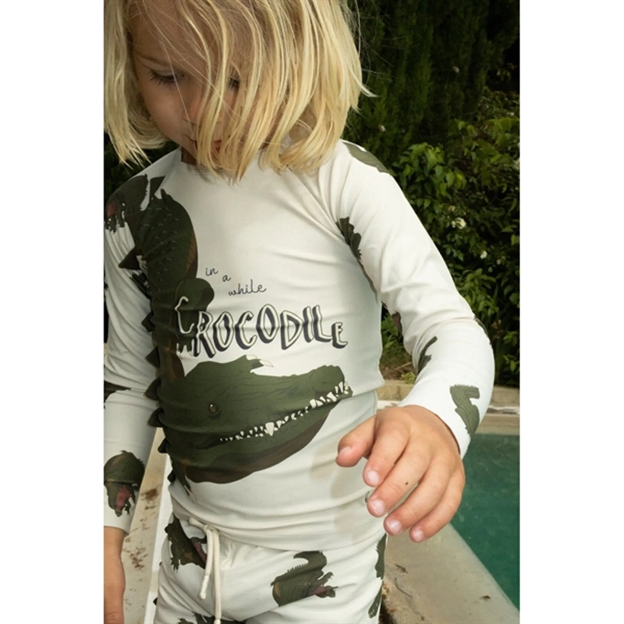 Konges Sljd Aster Animal Swim Blouse Kalamata