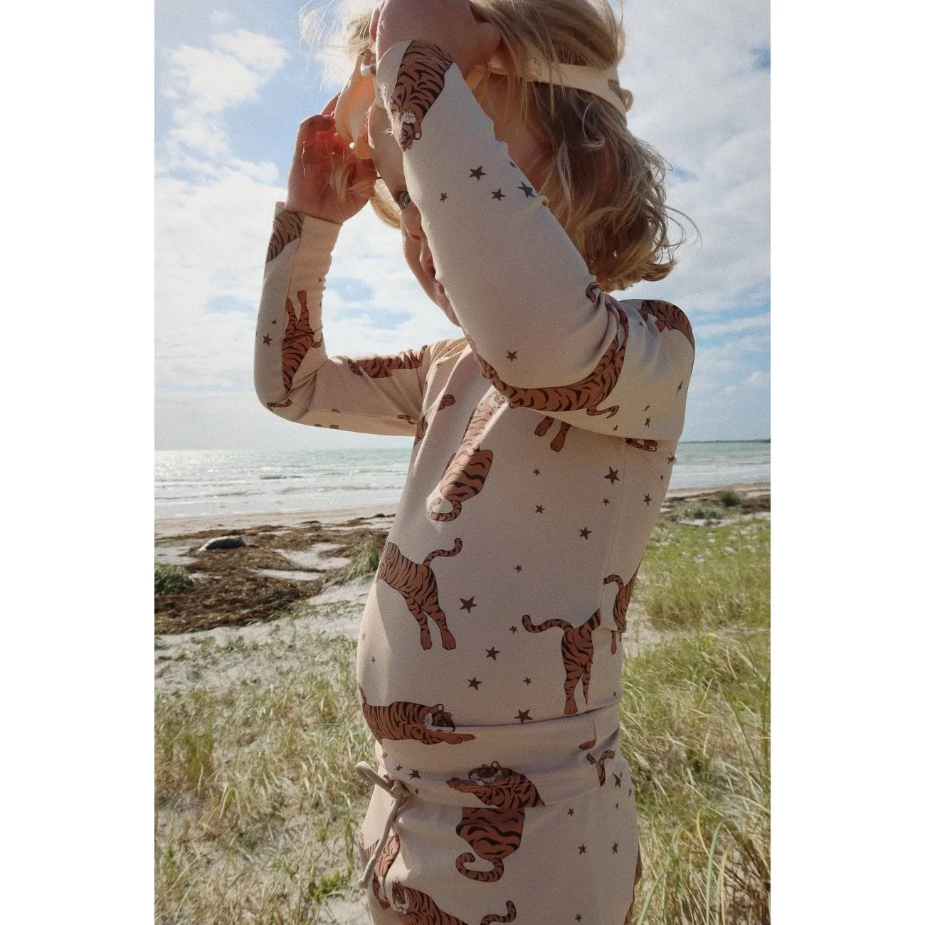 Konges Sljd Aster Swim Blouse Tiger