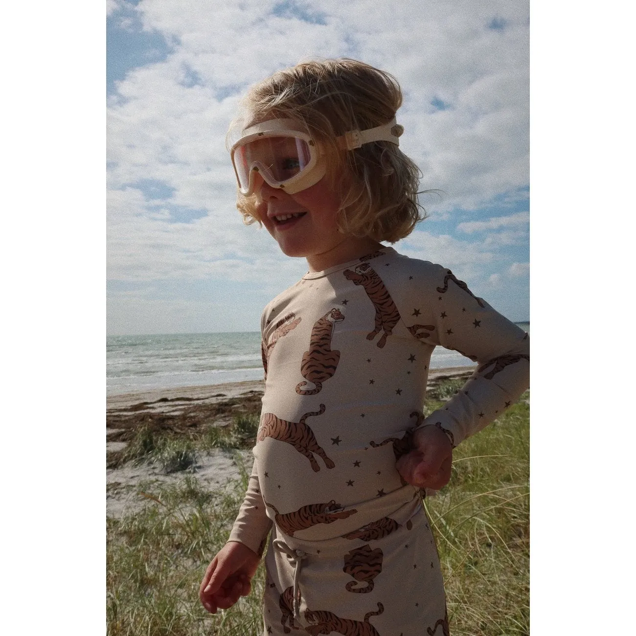 Konges Sljd Aster Swim Blouse Tiger