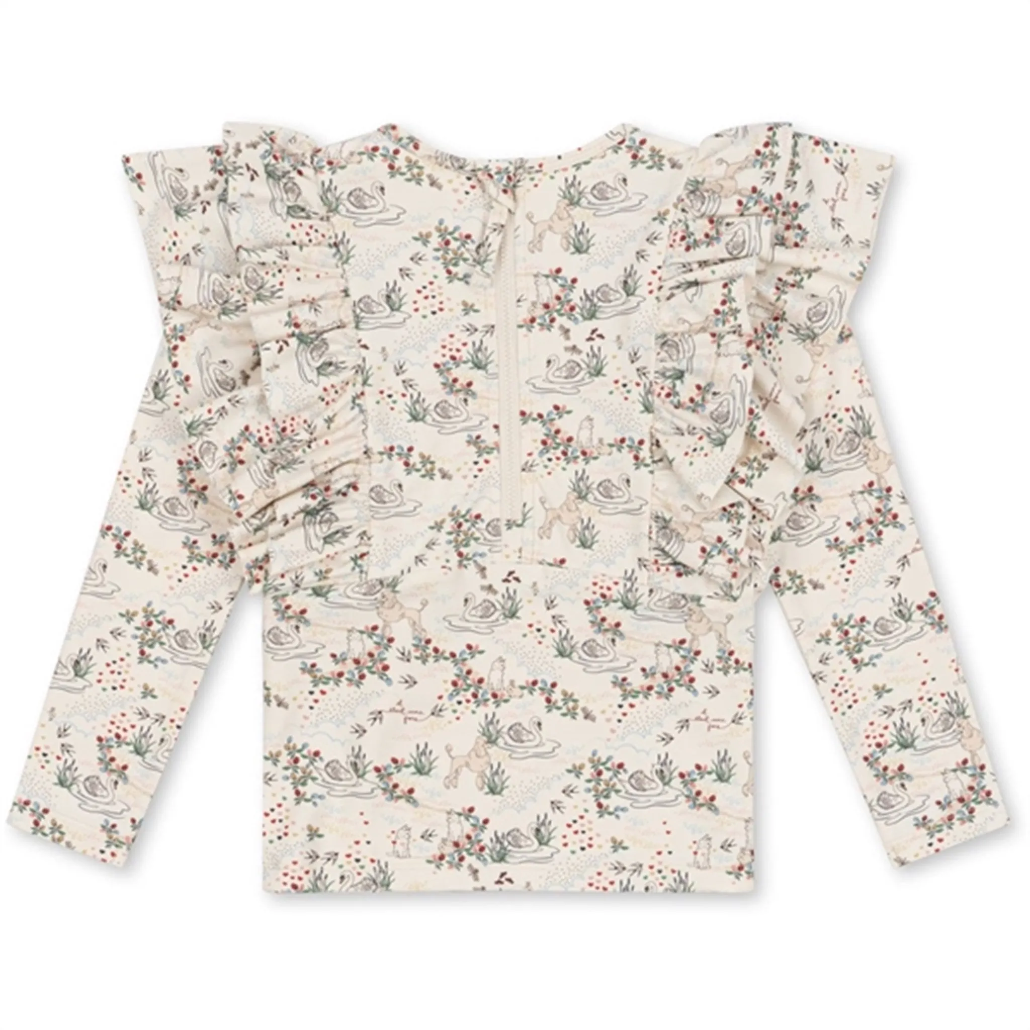 Konges Sljd Manuca Frill Swim Blouse Mizumi