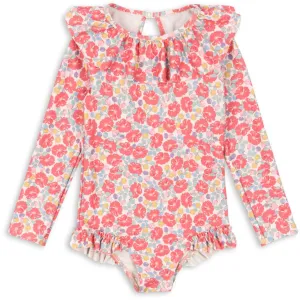 Konges Sljd Rose Anglaise Manuca Ls Swimsuit Grs
