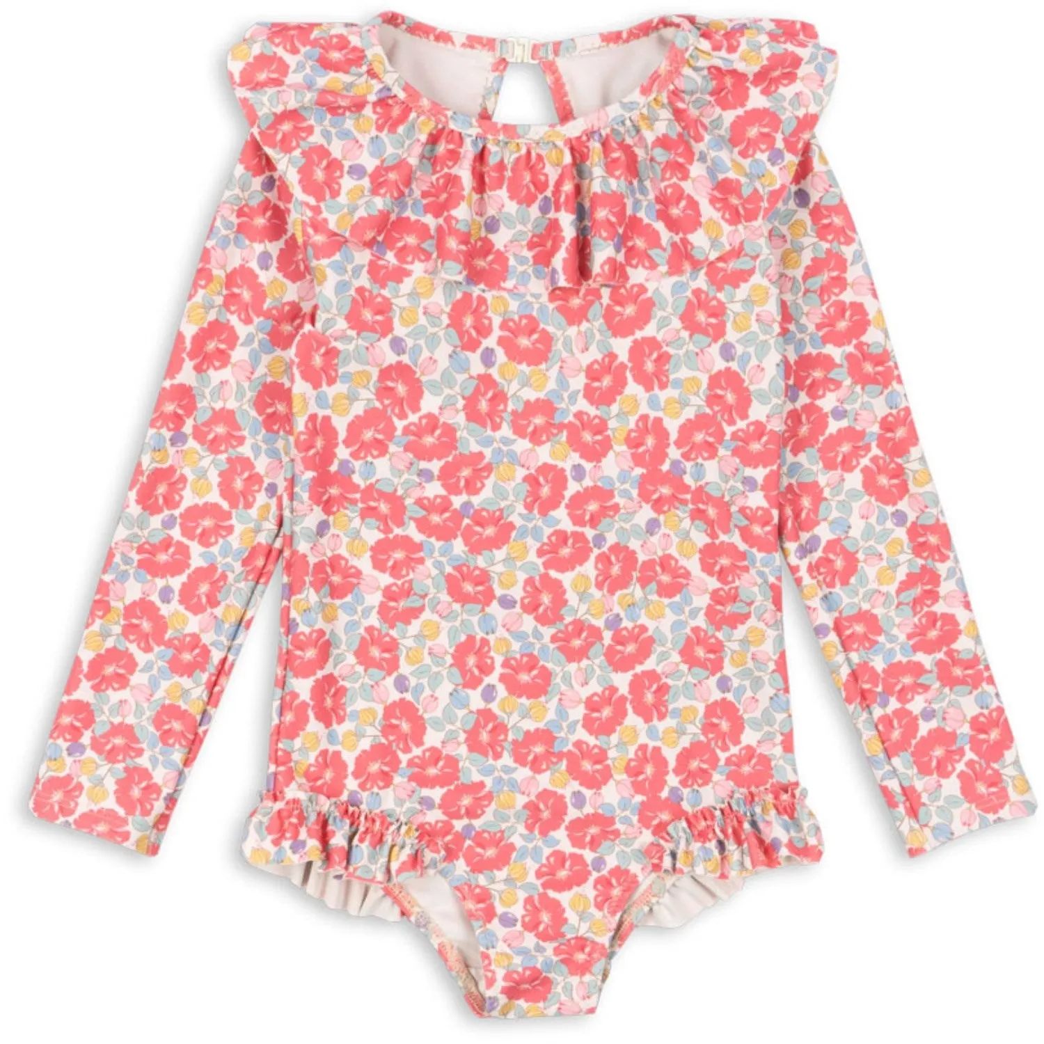 Konges Sljd Rose Anglaise Manuca Ls Swimsuit Grs