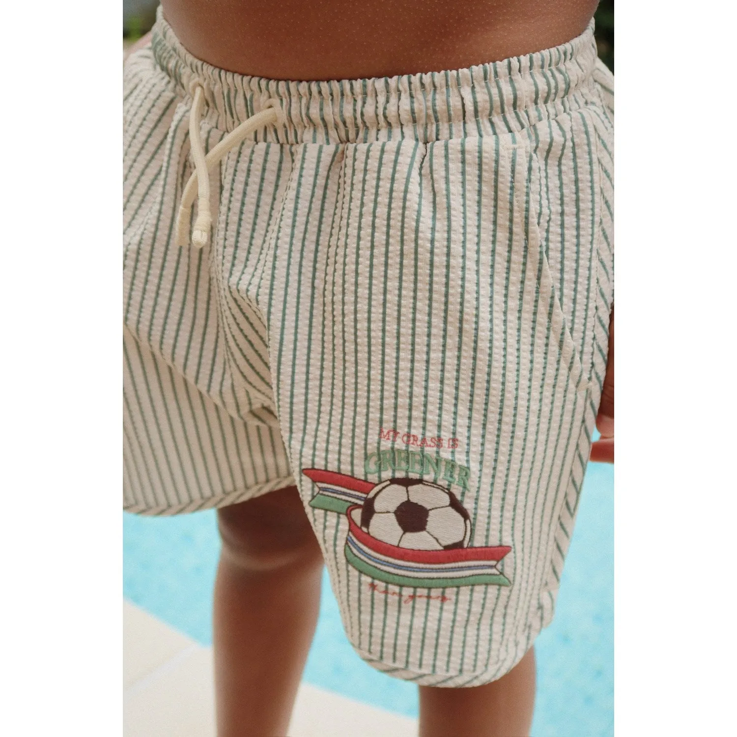 Konges Sljd Tea Stripe Seer Asnou Swimshorts