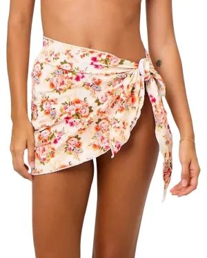 La Porte Short Tie-Side Sarong Coverup