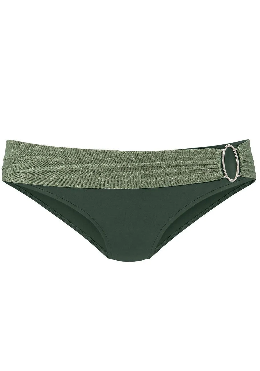 LASCANA Women's O-Ring Classic Bikini Swim Bottom