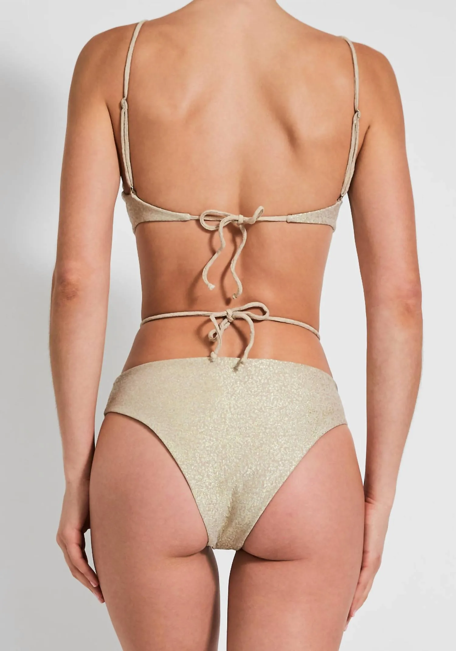 Leanne Bikini Bottom In Champagne