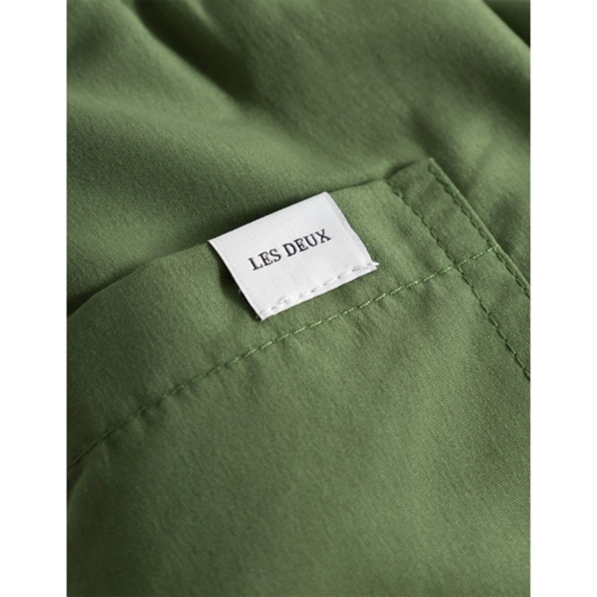 Les Deux Kids Vineyard Green/Ivory Les Deux Logo Swimpants