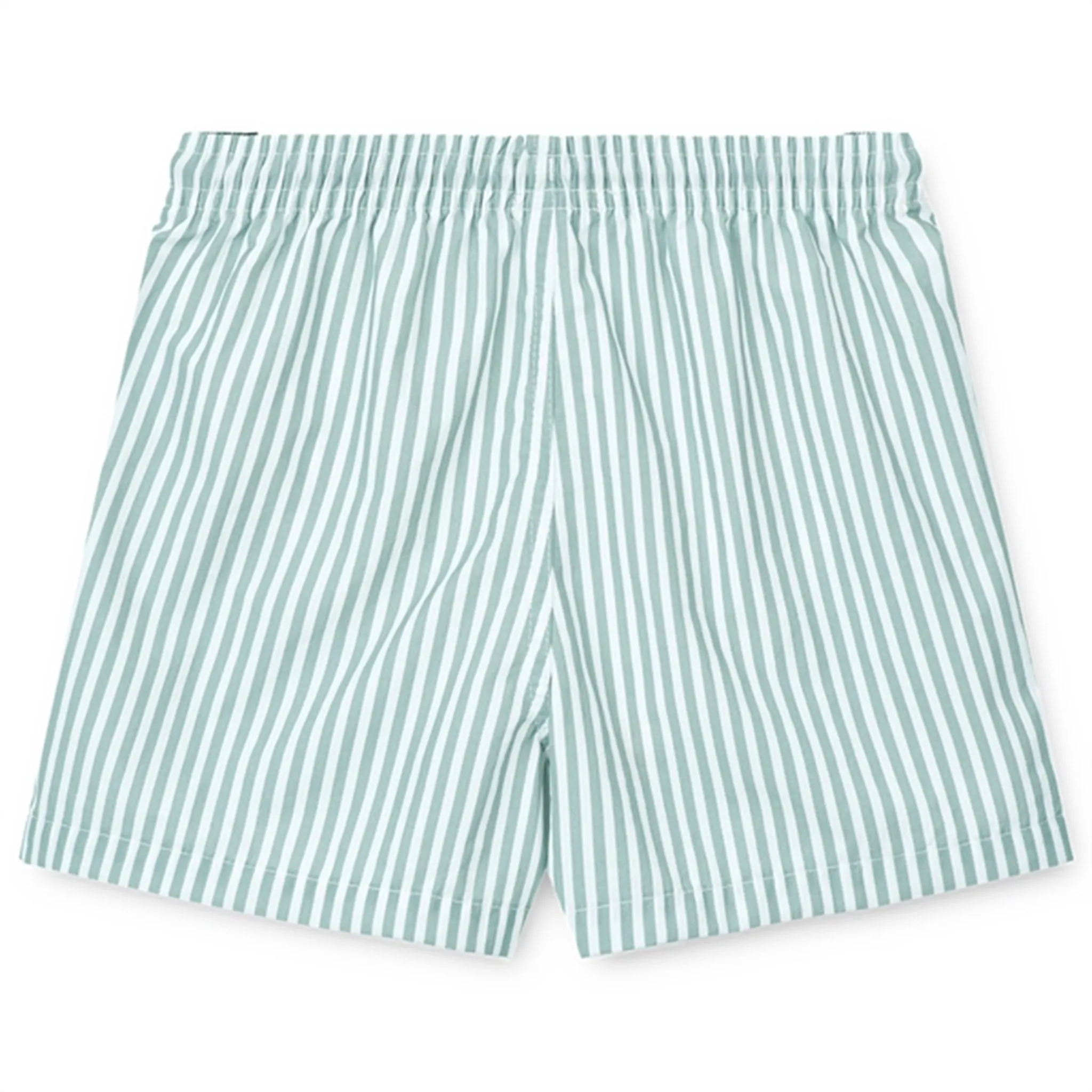 Liewood Duke Board Shorts Stripe Sea Blue/White