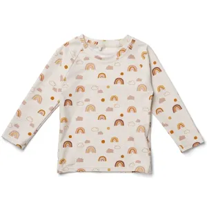 Liewood Noah Swim Tee Rainbow Love Sandy