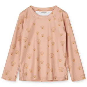Liewood Noah UV Swim Tee Seashell Pale Tuscany