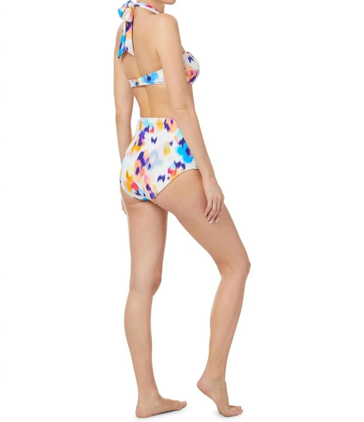 Loryn Top In Floral Ikat