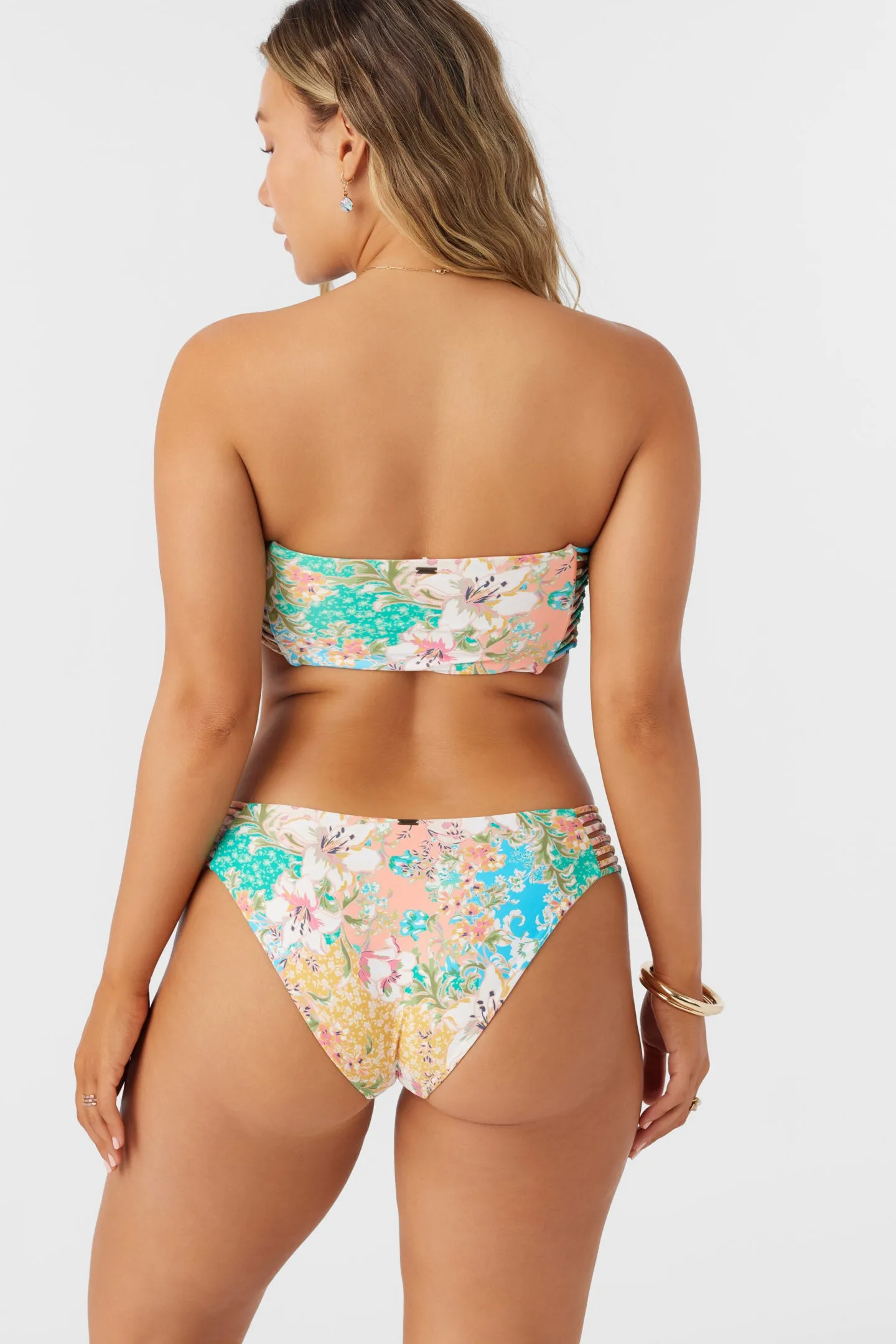 LUA FLORAL BELLS BANDEAU TOP