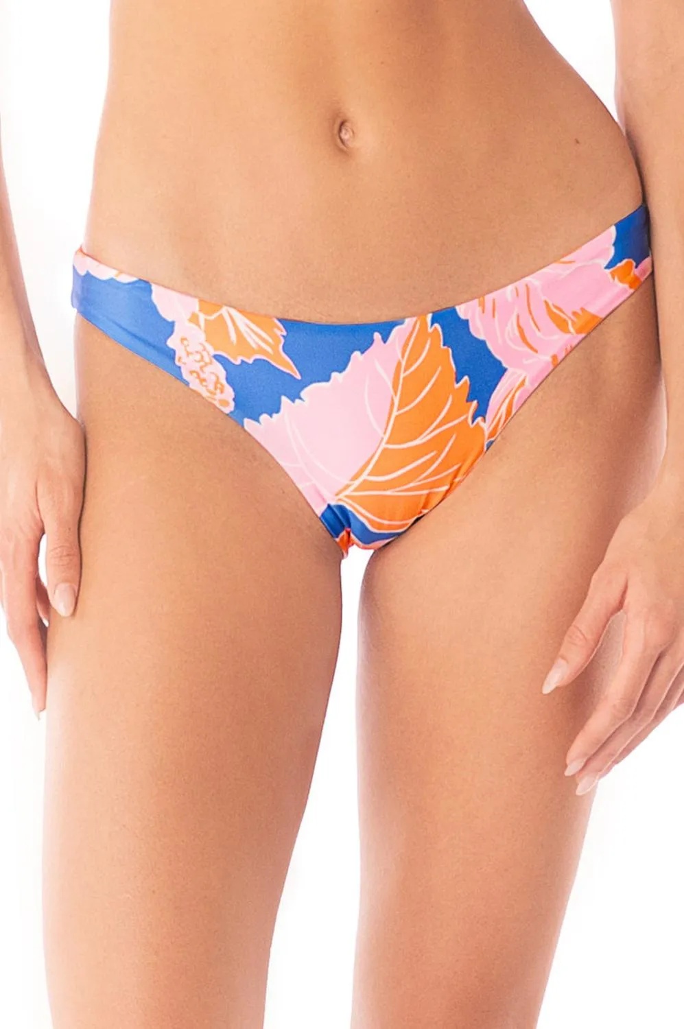 Magnolia Mirage Flirt Bikini Bottom In Bright Blue