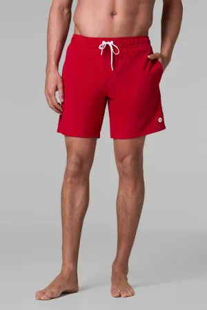 Men's Kahuna Swimming Shorts | Cherry