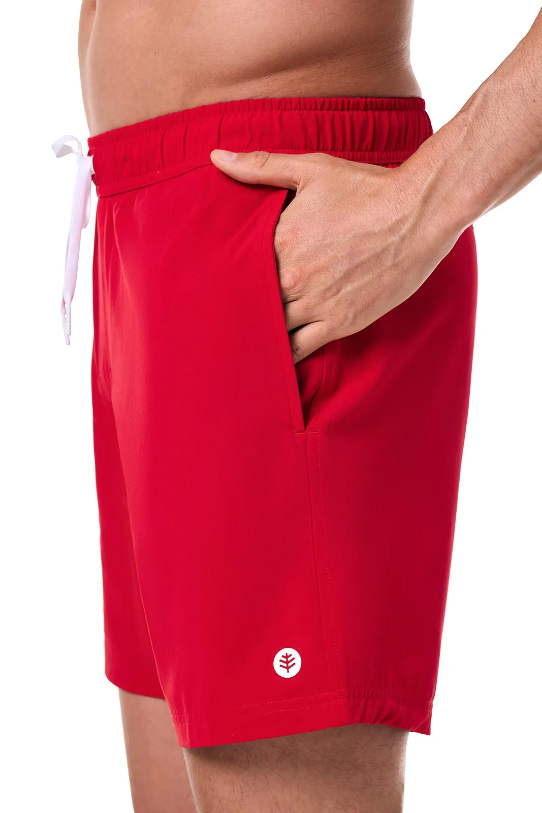 Men's Kahuna Swimming Shorts | Cherry