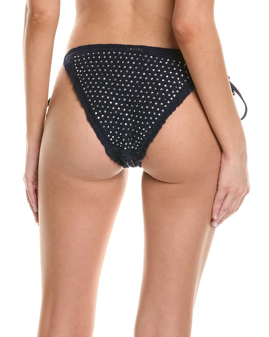 Milly Glimmer String Bikini Bottom