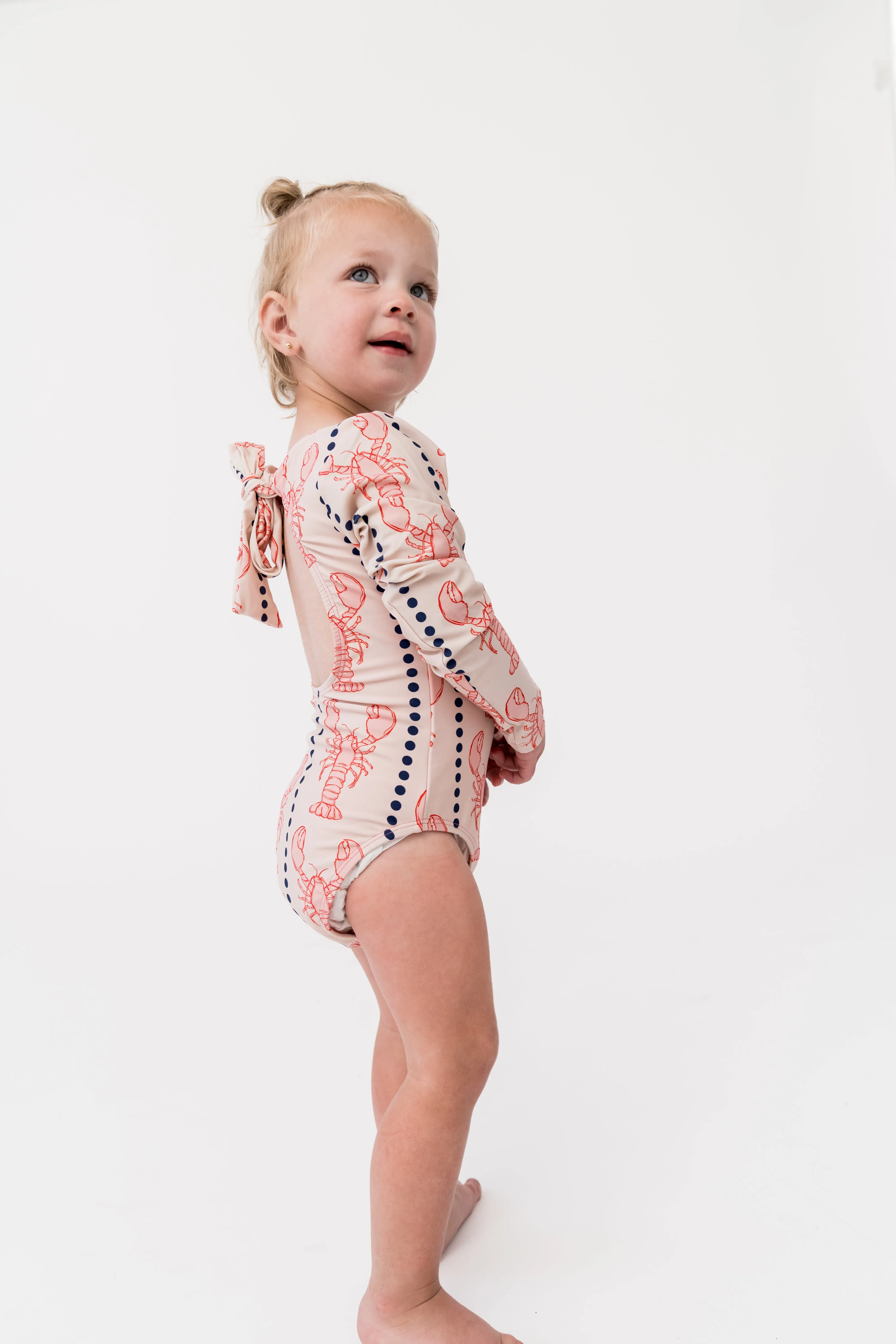 Mini Surfer Girl One Piece | Lobster Bay