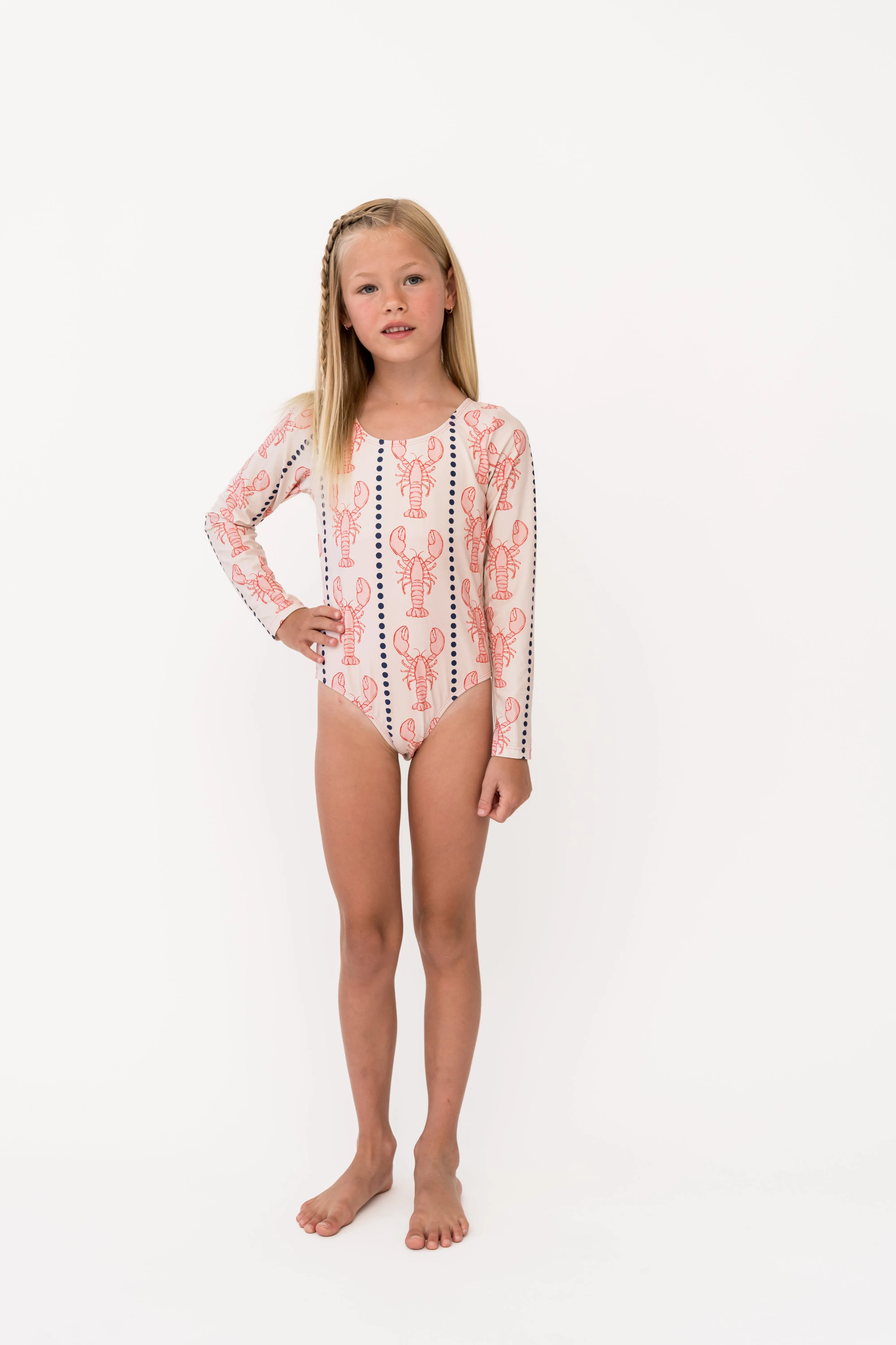Mini Surfer Girl One Piece | Lobster Bay