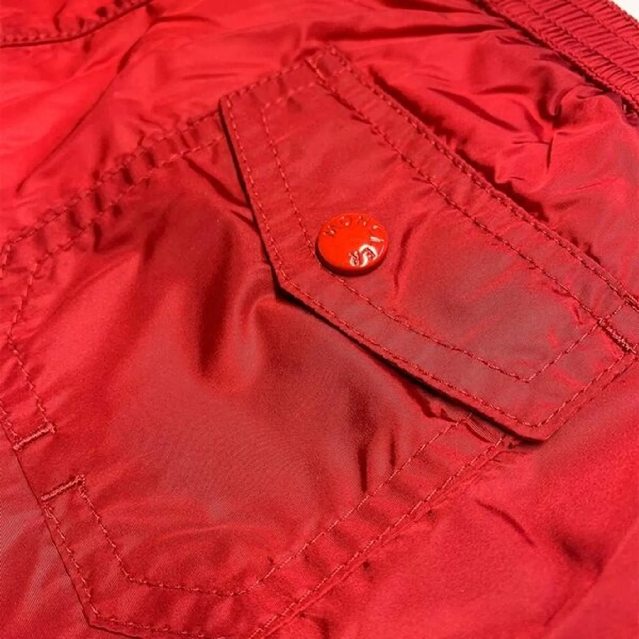 Moncler Swimwear Boxer Mare Red