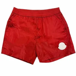 Moncler Swimwear Boxer Mare Red