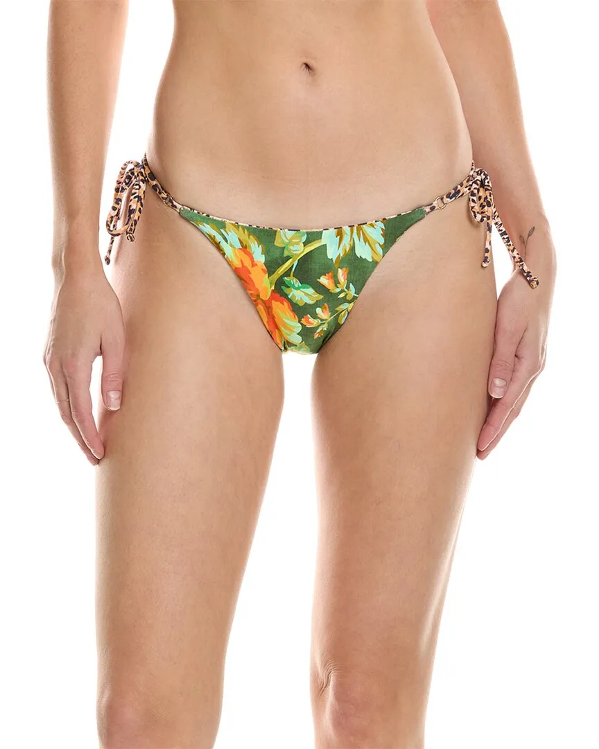 Monte and Lou Montana Reversible Tie Side Bikini Bottom
