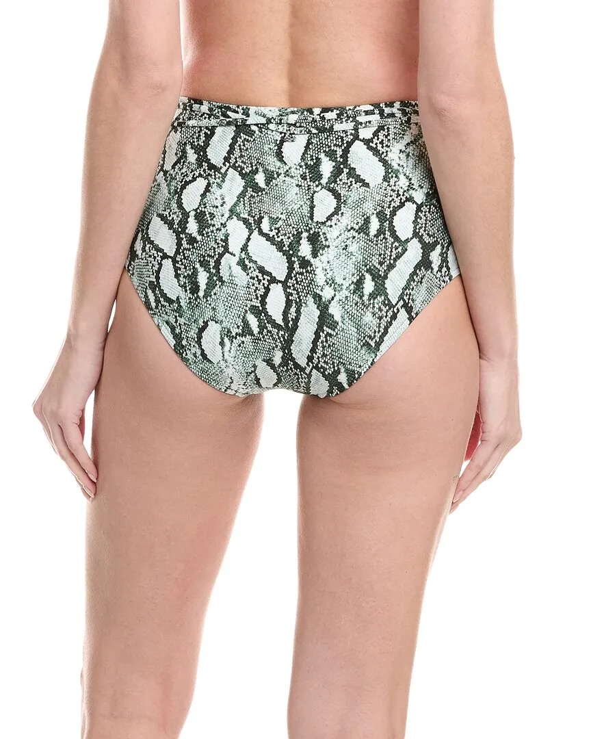 Monte and Lou Retro High-Waist Bikini Bottom