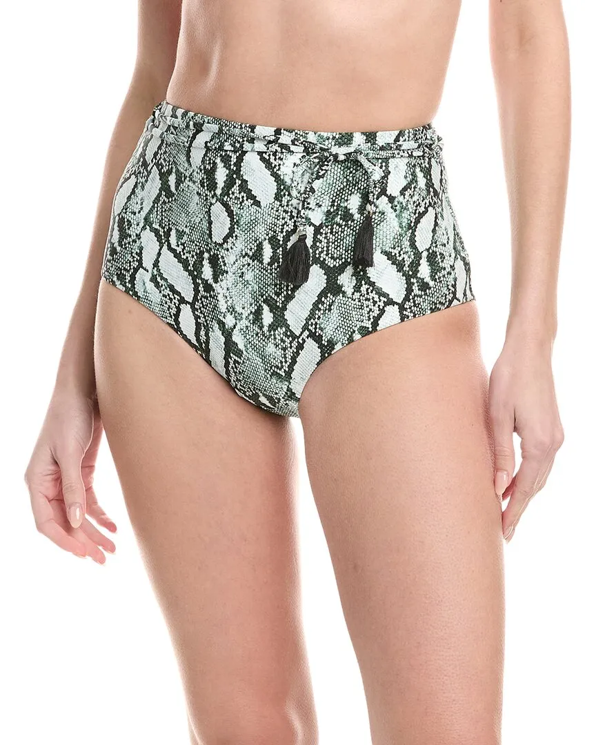 Monte and Lou Retro High-Waist Bikini Bottom