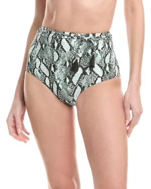 Monte and Lou Retro High-Waist Bikini Bottom