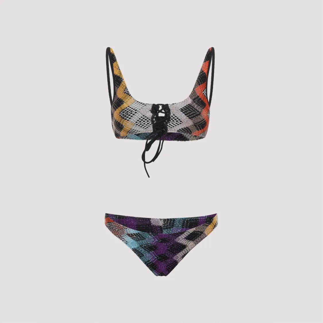 Multicolor Chevron Bikini