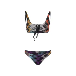 Multicolor Chevron Bikini