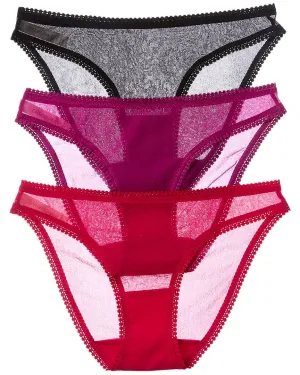 OnGossamer 3pk Hip Bikini