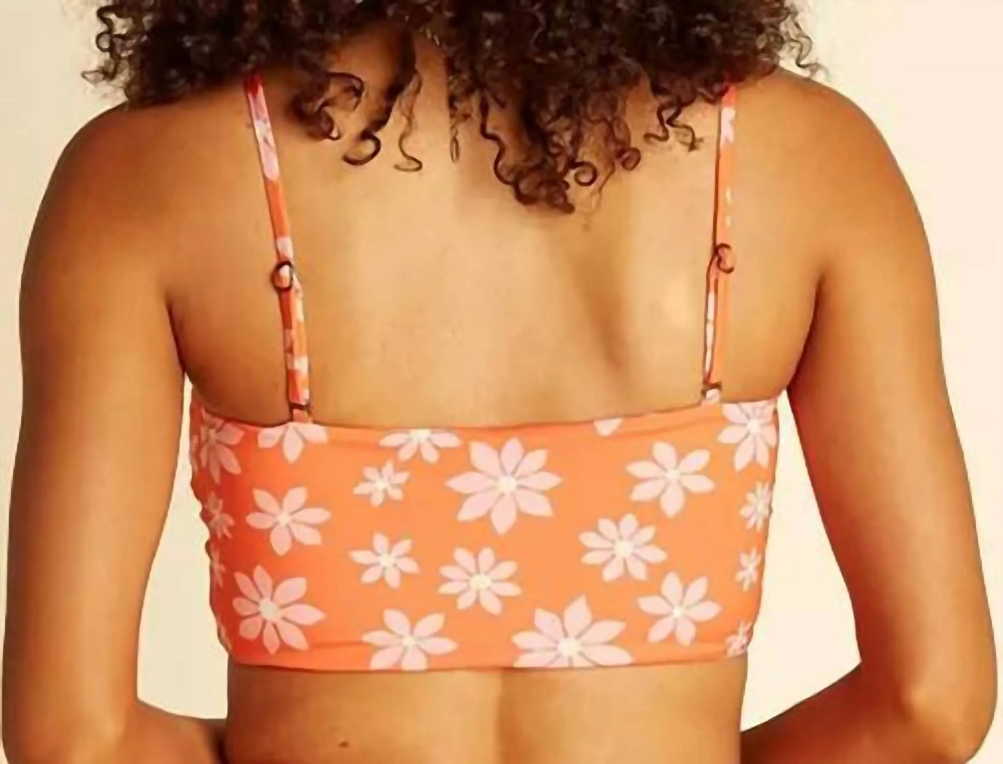 Out West Tube Top Bikini In Orange